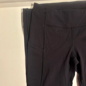 Black Lululemon Racing Leggings